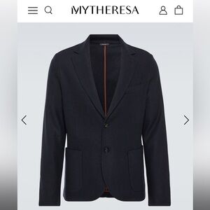 Loro Piana Women's  Navy Blazer size 48R